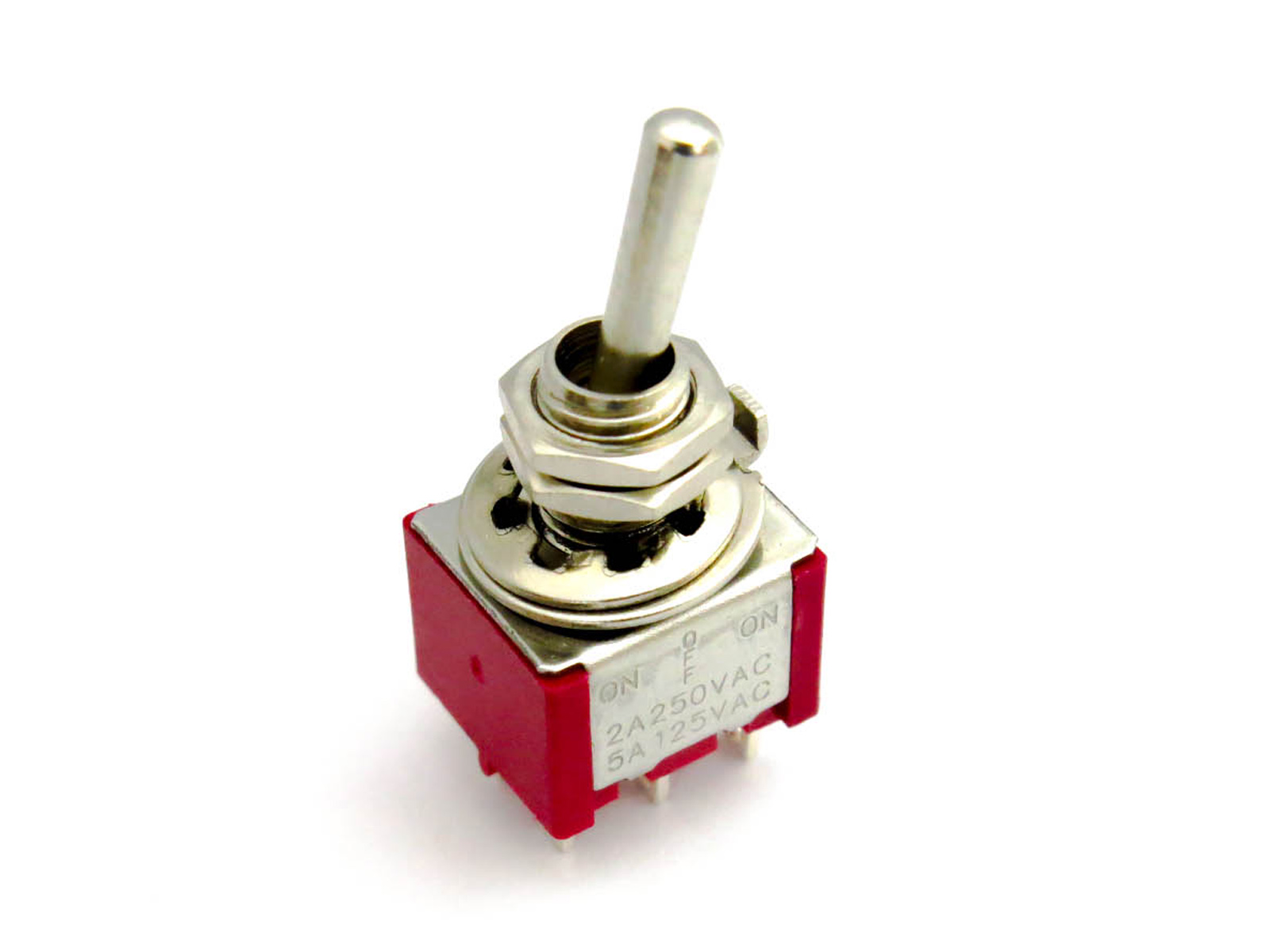 DPDT Mini Toggle Switch ON-OFF-ON