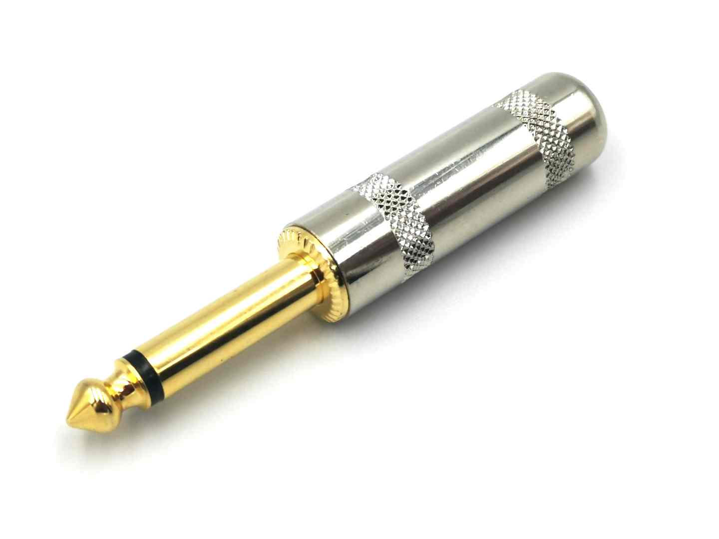 TS Straight Mono Plugs 1/4  Gold tip