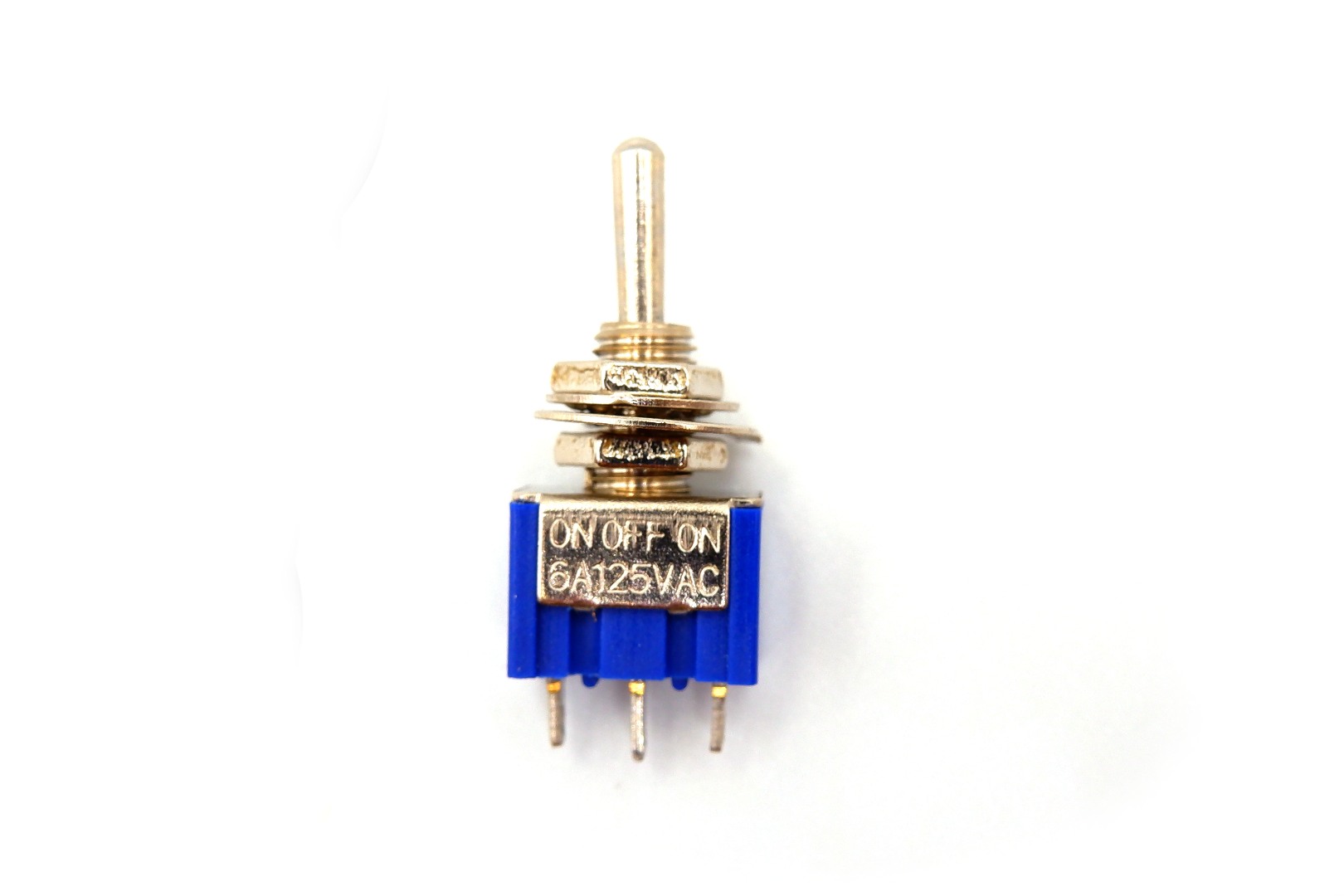 SPDT On--Off-On Mini Three Way Toggle Switch