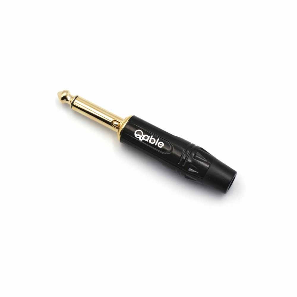 TS Straight Muted/Silent Mono Plug 1/4 Gold Tip